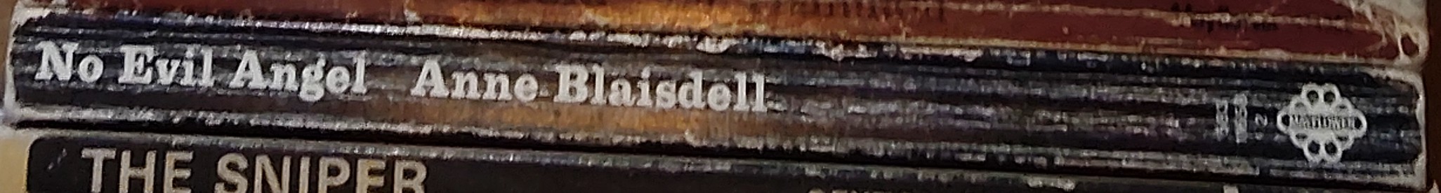Anne Blaisdell  NO EVIL ANGEL spine of book image