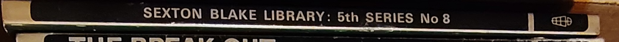 Wilfred McNeilly  WANTED FOR QUESTIONING (Sexton Blake) spine of book image