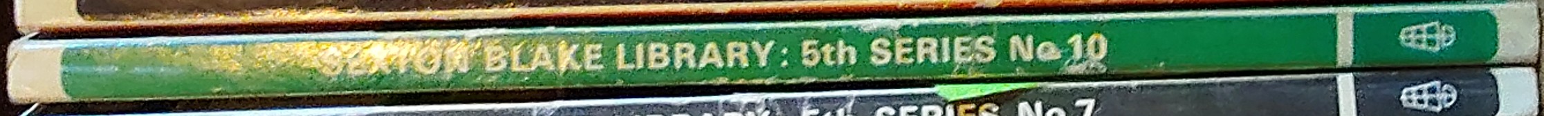 Peter Saxon  VENGEANCE IS OURS! (Sexton Blake) spine of book image