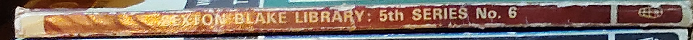 W.A. Ballinger  THE WITCHES OF NOTTING HILL (Sexton Blake) spine of book image