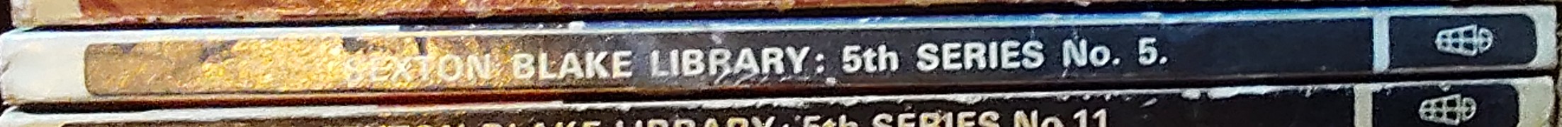 Arthur Maclean  SLAYING ON THE 16th FLOOR (Sexton Blake) spine of book image