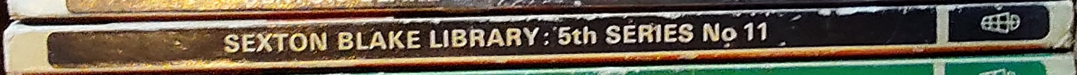 Desmond Reid  BEAT ON AN ORANGE DRUM (Sexton Blake) spine of book image