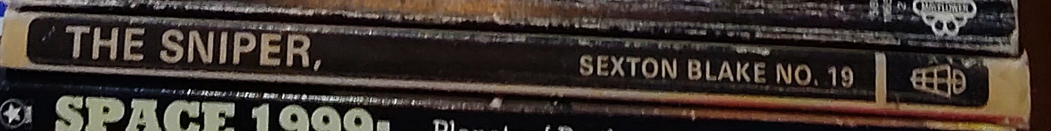 Richard Williams  THE SNIPER (Sexton Blake) spine of book image
