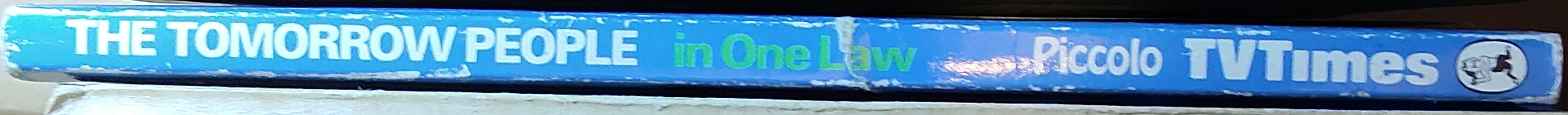 Roger Price  THE TOMORROW PEOPLE in: ONE LAW spine of book image