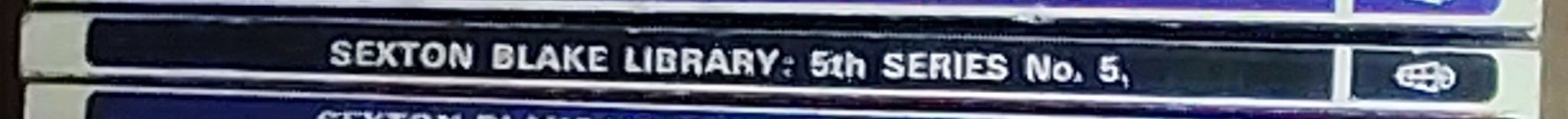 Arthur Maclean  SLAYING ON THE 16th FLOOR (Sexton Blake) spine of book image