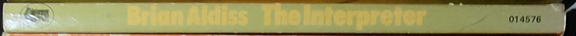 Brian Aldiss  THE INTERPRETER spine of book image