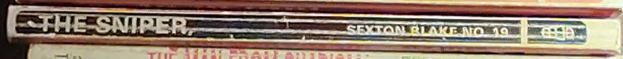 Richard Williams  THE SNIPER (Sexton Blake) spine of book image