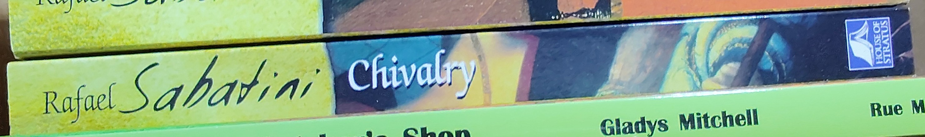 Rafael Sabatini  CHIVALRY spine of book image