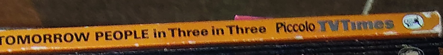 Roger Price  THE TOMORROW PEOPLE in: THREE IN THREE spine of book image