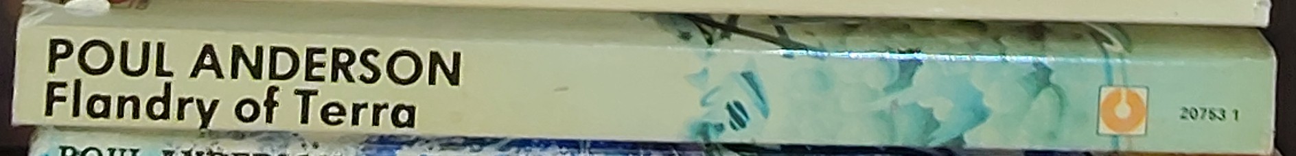 Poul Anderson  FLANDRY OF TERRA spine of book image
