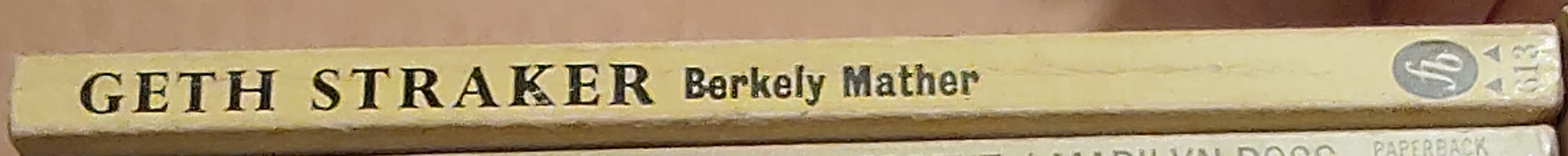 Berkely Mather  GETH STRAKER spine of book image