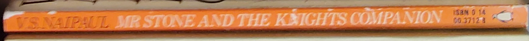V.S. Naipaul  MR STONE AND THE KNIGHTS COMPANION spine of book image
