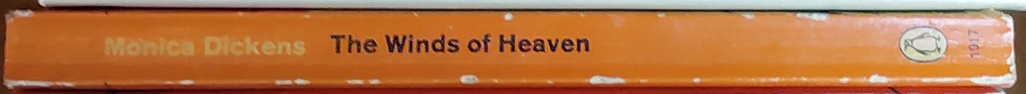 Monica Dickens  THE WINDS OF HEAVEN spine of book image
