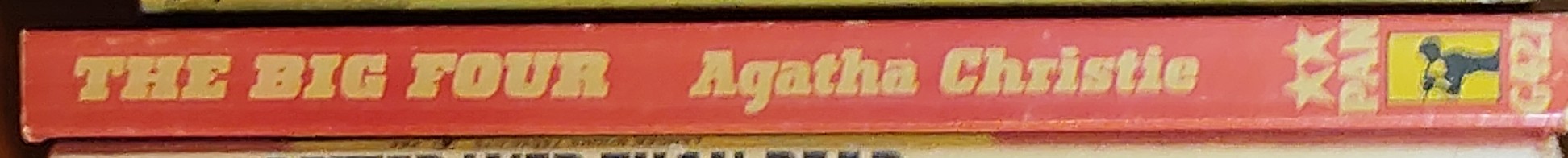Agatha Christie  THE BIG FOUR spine of book image