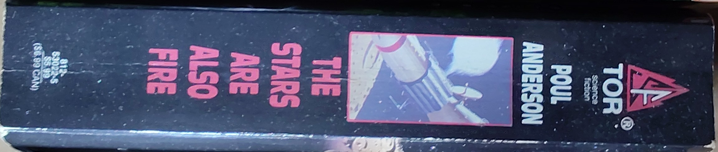 Poul Anderson  THE STARS ARE ALSO FIRE spine of book image