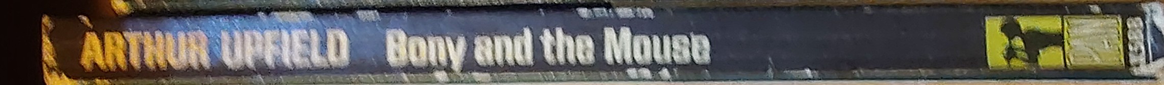 Arthur Upfield  BONY AND THE MOUSE spine of book image