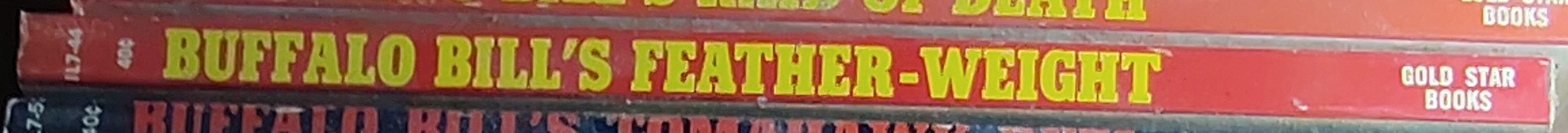 Anonymous   BUFFALO BILL'S FEATHER-WEIGHT spine of book image