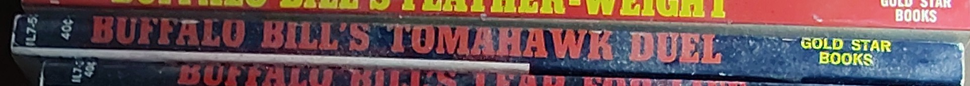 Anonymous   BUFFALO BILL'S TOMAHAWK DUEL spine of book image