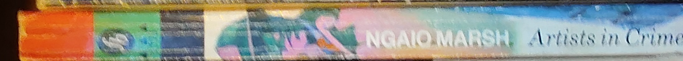 Ngaio Marsh  ARTISTS IN CRIME spine of book image