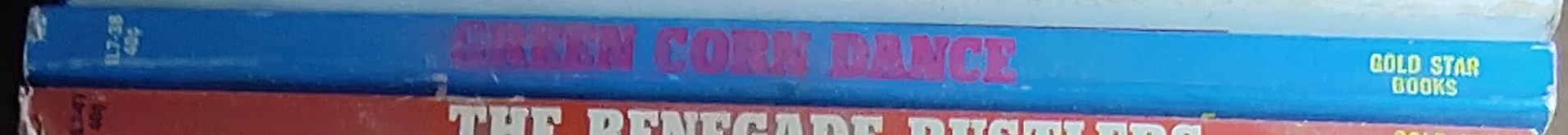 Anonymous   GREEN CORN DANCE spine of book image