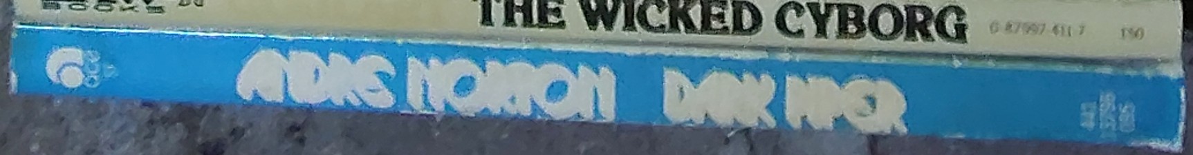 Andre Norton  DARK PIPER spine of book image