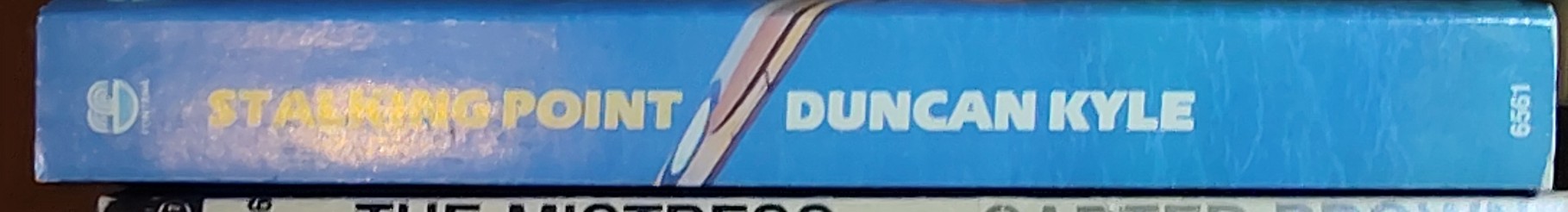 Duncan Kyle  STALKING POINT spine of book image
