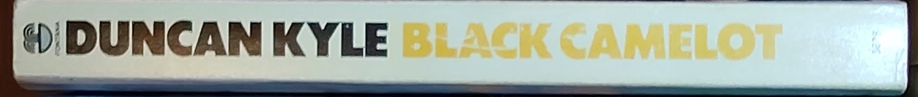 Duncan Kyle  BLACK CAMELOT spine of book image
