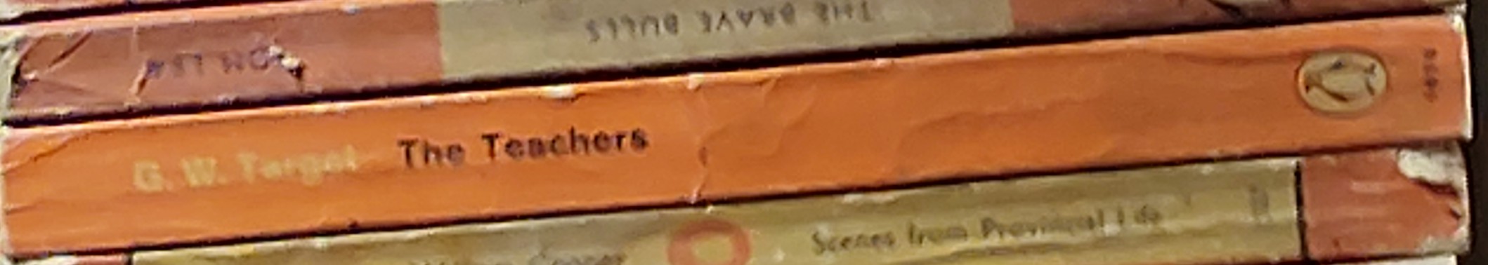 G.W. Target  THE TEACHERS spine of book image