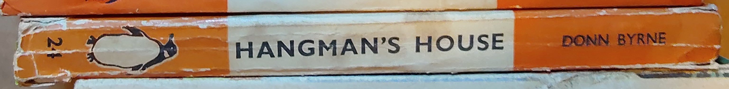 Donn Byrne  HANGMAN'S HOUSE spine of book image