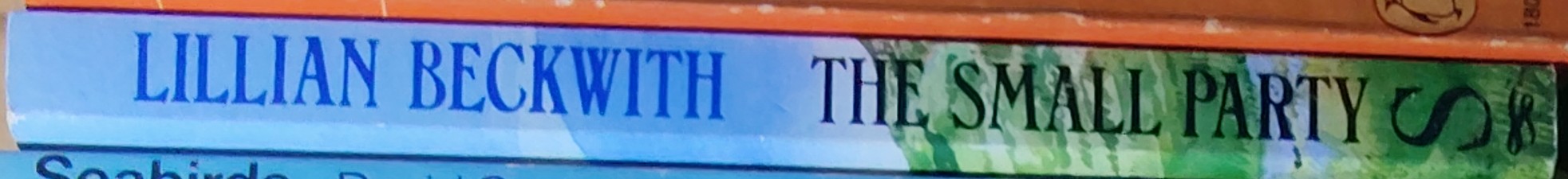 Lillian Beckwith  THE SMALL PARTY spine of book image