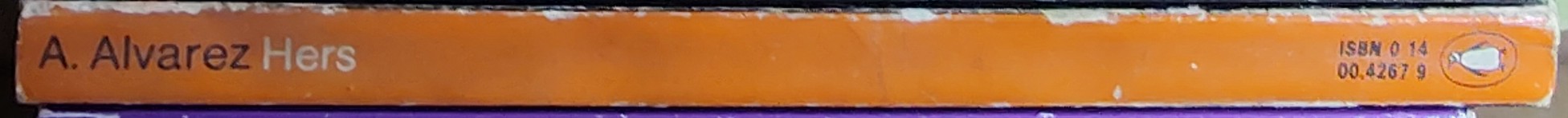 A. Alvarez  HERS spine of book image