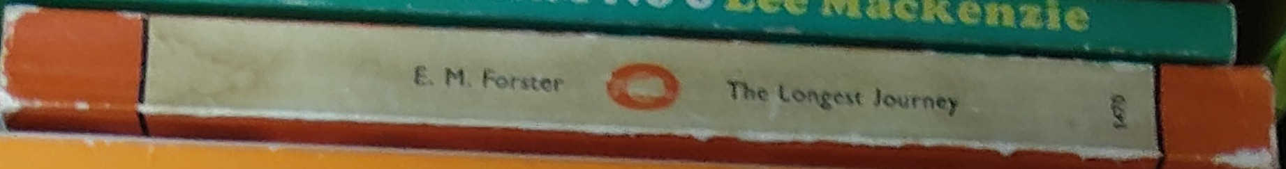 E.M. Forster  THE LONGEST JOURNEY spine of book image
