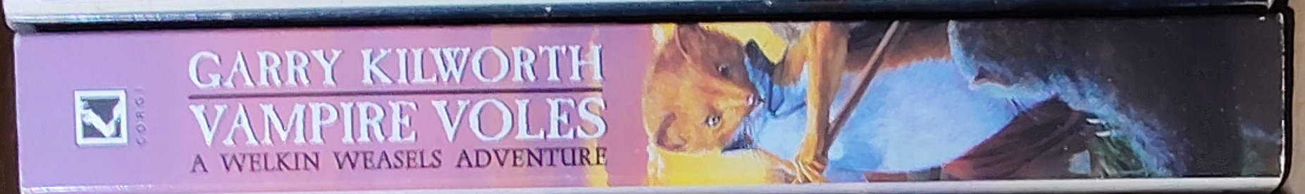 Garry Kilworth  VAMPIRE VOLES spine of book image