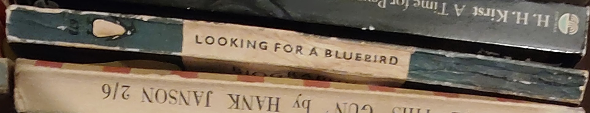 Joseph Wechsberg  LOOKING FOR A BLUEBIRD spine of book image