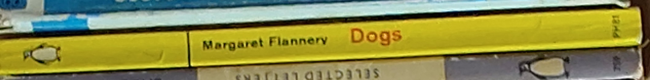 Margaret Flannery (Edits) THE PENGUIN BOOK OF DOGS spine of book image