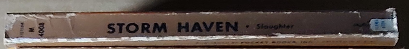 Frank G. Slaughter  STORM HAVEN spine of book image