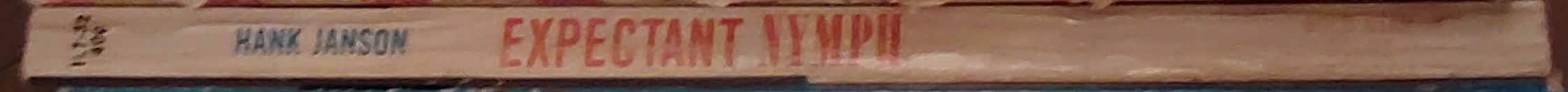 Hank Janson  EXPECTANT NYMPH spine of book image
