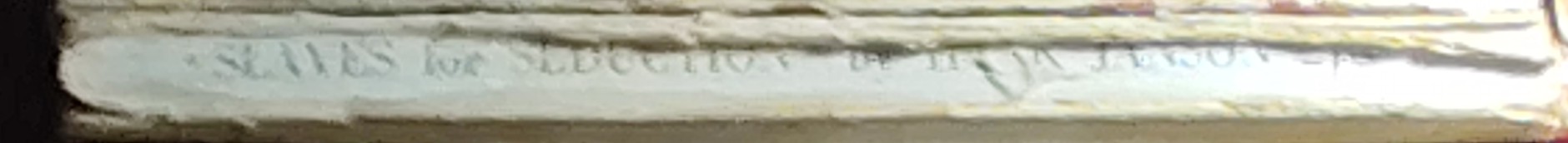 Hank Janson  SLAVES FOR SEDUCTION spine of book image