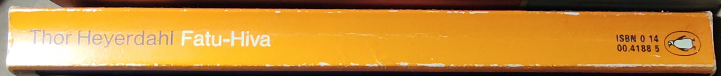 Thor Heyerdahl  FATU-HIVA spine of book image