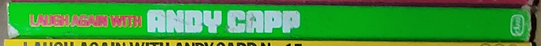 Reg Smythe  LAUGH AGAIN WITH ANDY CAPP No.10 spine of book image