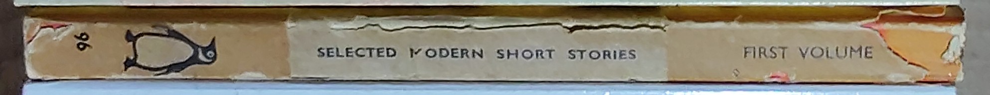 Various   SELECTED MODERN SHORT STORIES spine of book image