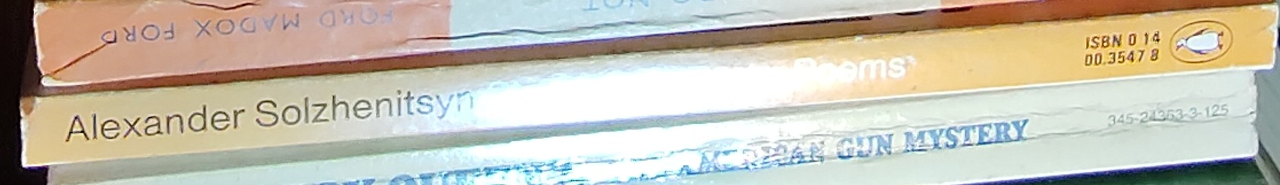 Alexander Solzhenitsyn  STORIES AND PROSE POEMS spine of book image