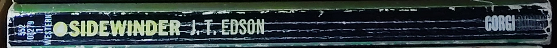 J.T. Edson  SIDEWINDER spine of book image