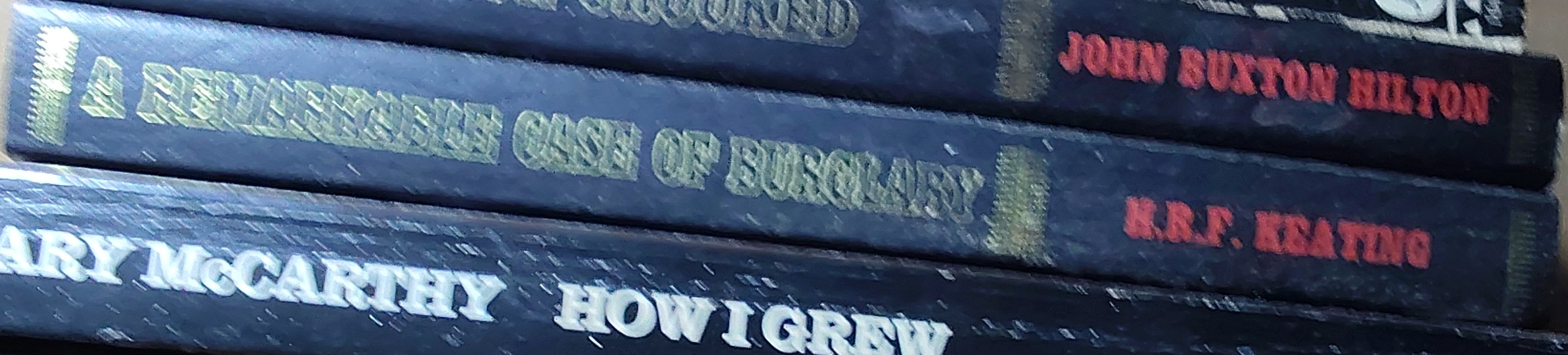 H.R.F. Keating  A REMARKABLE CASE OF BURGLARY spine of book image