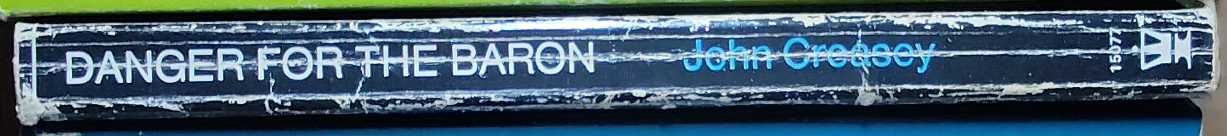 Anthony Morton  DANGER FOR THE BARON spine of book image