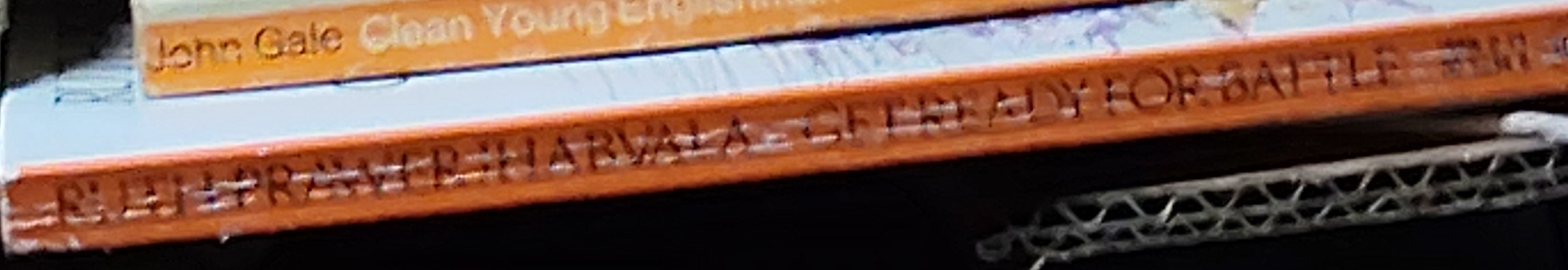 Ruth Prawer Jhabvala  GET READY FOR BATTLE spine of book image