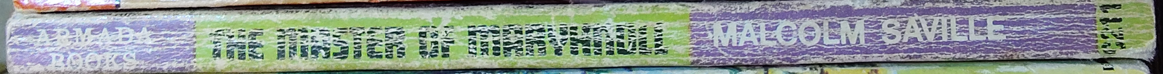 Malcolm Saville  THE MASTER OF MARYKNOLL spine of book image