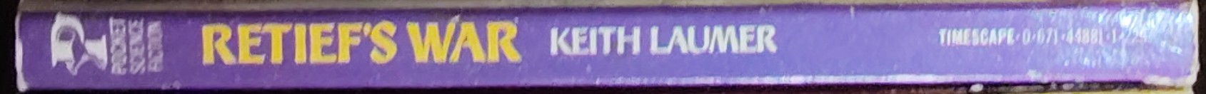 Keith Laumer  RETIEF'S WAR spine of book image