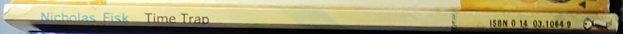 Nicholas Fisk  TIME TRAP spine of book image