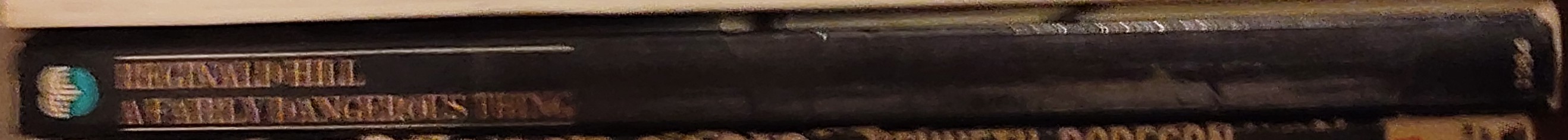 Reginald Hill  A FAIRLY DANGEROUS THING spine of book image